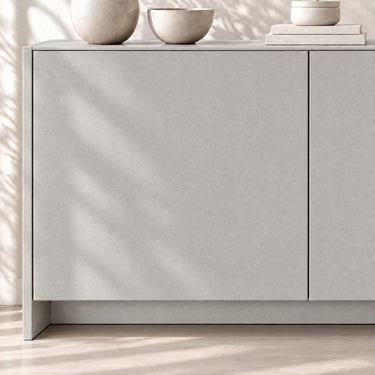 Quartz Gray interieurfolie sfeerbeeld - Steenlook 122 cm